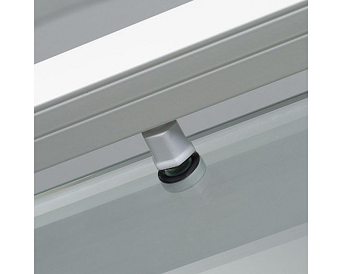 Заказать Душевой уголок WasserKRAFT Rhin 100x100 44S19 профиль Белый стекло прозрачное в магазине сантехники Santeh-Crystal.ru