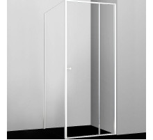 Душевой уголок WasserKRAFT Rhin 100x100 44S19 профиль Белый стекло прозрачное