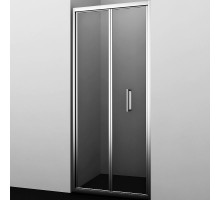 Душевая дверь WasserKRAFT Weser 100 78F12 профиль Хром стекло прозрачное