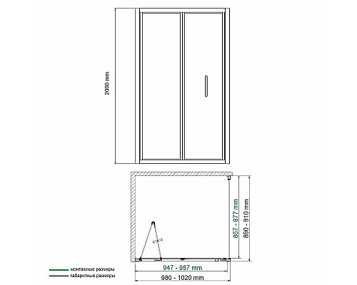 Santeh-Crystal.ru: Душевой уголок WasserKRAFT Weser 100x90 78F22 профиль Хром стекло прозрачное Купить Душевой уголок WasserKRAFT Weser 100x90 78F22 профиль Хром стекло прозрачное в магазине сантехники Santeh-Crystal.ru
