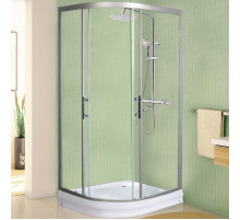 Душевой уголок WeltWasser WW500 С 120х90 10000004096 профиль Хром матовый стекло прозрачное