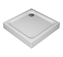 Поддон для душа из ABS-пластика AM.PM Gem 90x90 W90T-403-090W без антискользящего покрытия