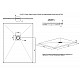 Купить Душевой поддон из искусственного камня Allen Brau Priority 120x90 8.31007-21 Белый камень в магазине сантехники Santeh-Crystal.ru
