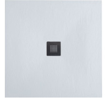 Душевой поддон из искусственного камня Allen Brau Priority 100x90 8.31004-21 Белый камень