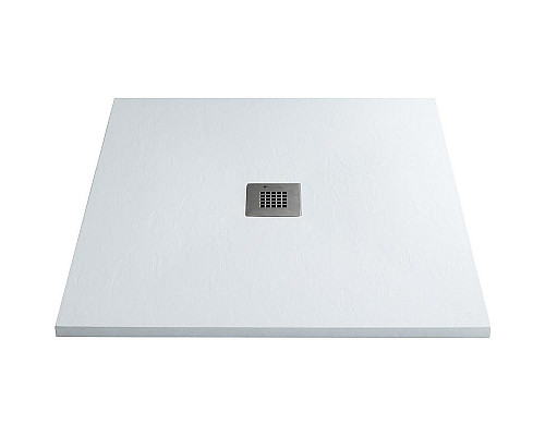 Заказать Душевой поддон из искусственного камня Allen Brau Priority 100x90 8.31004-21 Белый камень в магазине сантехники Santeh-Crystal.ru