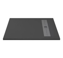 Душевой поддон из искусственного камня Aquanet Delight 120x90 260112 Черный