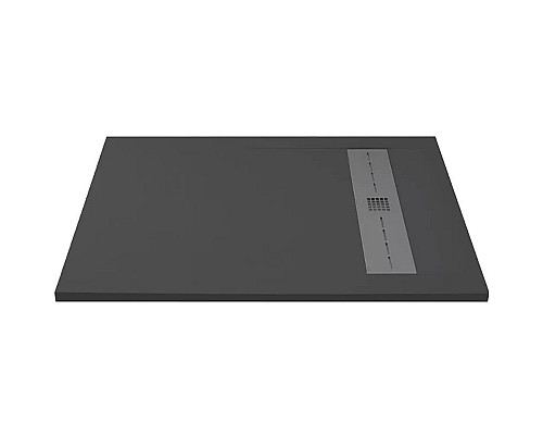 Заказать Душевой поддон из искусственного камня Aquanet Delight 120x90 260112 Черный в магазине сантехники Santeh-Crystal.ru