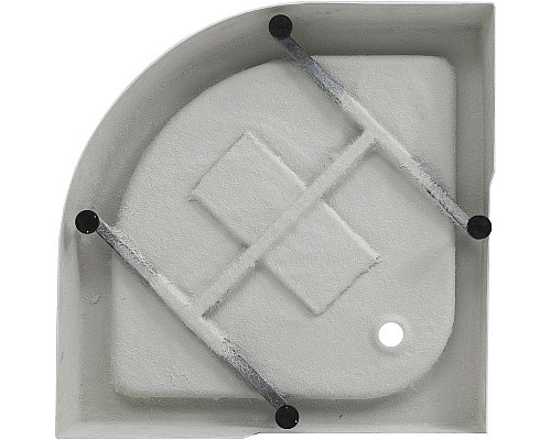 Купить Акриловый поддон для душа Aquanet HX515 90x90 293844 Белый в магазине сантехники Santeh-Crystal.ru