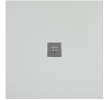 Душевой поддон из искусственного камня Aquanet Pleasure 100x100 258875 Серый