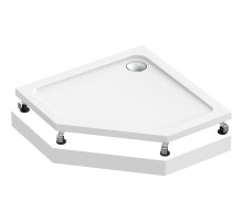 Акриловый поддон для душа Bas Пента 100х100 ПН00063 Белый