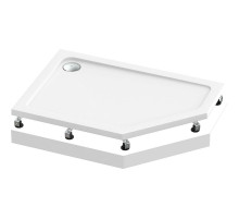 Акриловый поддон для душа Bas Пента 120х80 R ПН00065 Белый