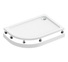 Акриловый поддон для душа Bas Раунд 120х80 R ПН00070 Белый