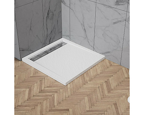 Акриловый поддон для душа BelBagno Due 100x100 TRAY-BB-DUE-A-100-4-W0 Белый