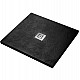 Душевой поддон из искусственного камня BelBagno Uno 90x90 TRAY-MR-UNO-A-90-35-NERO-CR Черный матовый