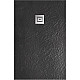 Душевой поддон из искусственного камня BelBagno Uno 120x80 TRAY-MR-UNO-AH-120/80-35-NERO-CR Черный матовый