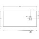 Душевой поддон из искусственного камня BelBagno Uno 170x80 TRAY-MR-UNO-AH-170/80-35-W-CR Белый