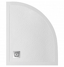 Душевой поддон из искусственного камня BelBagno Uno 120x90 L TRAY-MR-UNO-RH-120/90-550-35-W-L-CR Белый