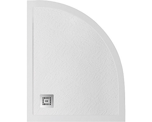 Душевой поддон из искусственного камня BelBagno Uno 120x90 L TRAY-MR-UNO-RH-120/90-550-35-W-L-CR Белый
