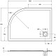 Душевой поддон из искусственного камня BelBagno Uno 120x90 L TRAY-MR-UNO-RH-120/90-550-35-W-L-CR Белый