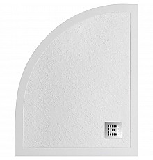 Душевой поддон из искусственного камня BelBagno Uno 120x90 R TRAY-MR-UNO-RH-120/90-550-35-W-R-CR Белый