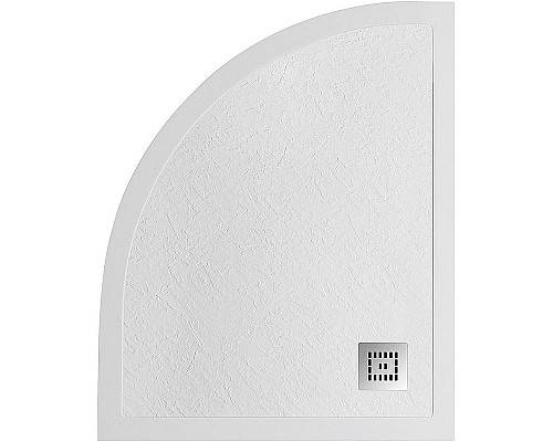 Душевой поддон из искусственного камня BelBagno Uno 120x90 R TRAY-MR-UNO-RH-120/90-550-35-W-R-CR Белый