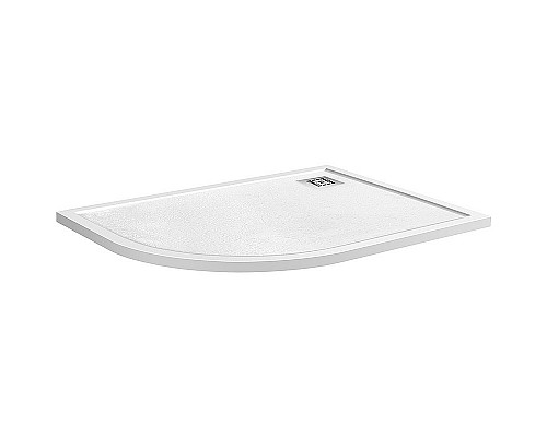 Душевой поддон из искусственного камня BelBagno Uno 120x80 R TRAY-MR-UNO-RH-120/80-550-35-W-R-CR Белый