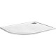 Душевой поддон из искусственного камня BelBagno Uno 120x80 R TRAY-MR-UNO-RH-120/80-550-35-W-R-CR Белый
