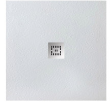 Душевой поддон из искусственного камня BelBagno Uno 80x80 TRAY-MR-UNO-A-80-35-W Белый