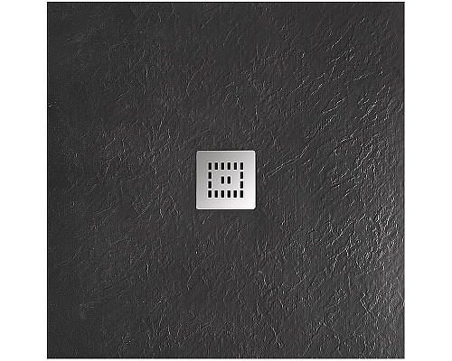 Душевой поддон из искусственного камня BelBagno Uno 90x90 TRAY-MR-UNO-A-90-35-NERO Черный