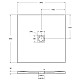 Душевой поддон из искусственного камня BelBagno Uno 90x90 TRAY-MR-UNO-A-90-35-NERO Черный