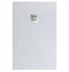Душевой поддон из искусственного камня BelBagno Uno 100x80 TRAY-MR-UNO-AH-100/80-35-W Белый