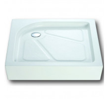 Акриловый поддон для душа Bravat Type-S2 90x90 P19 с антискользящим покрытием