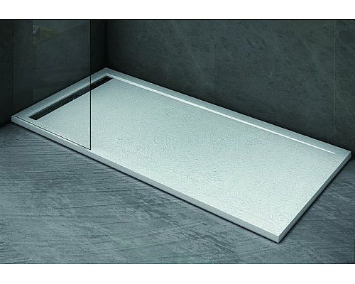 Купить Душевой поддон из искусственного камня Cezares Tray AS 120x80 TRAY-AS-AH-120/80-30-W Белый в магазине сантехники Santeh-Crystal.ru