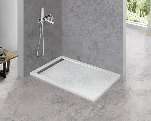 Заказать Душевой поддон из искусственного камня Cezares Tray AS 120x90 TRAY-AS-AH-120/90-30-W Белый в магазине сантехники Santeh-Crystal.ru