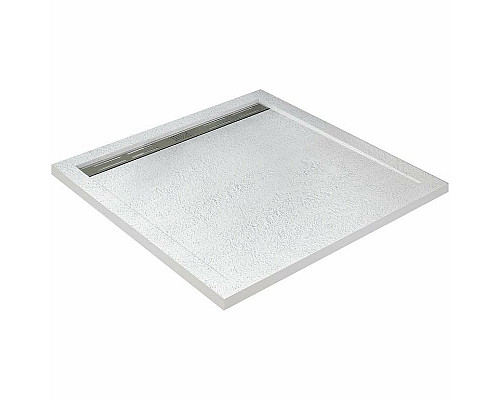 Приобрести Душевой поддон из искусственного камня Cezares Tray AS 80x80 TRAY-AS-A-80-30-W Белый в магазине сантехники Santeh-Crystal.ru
