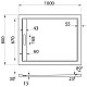Купить Душевой поддон из искусственного камня Cezares Tray AS 100x80 TRAY-AS-AH-100/80-30-W Белый в магазине сантехники Santeh-Crystal.ru