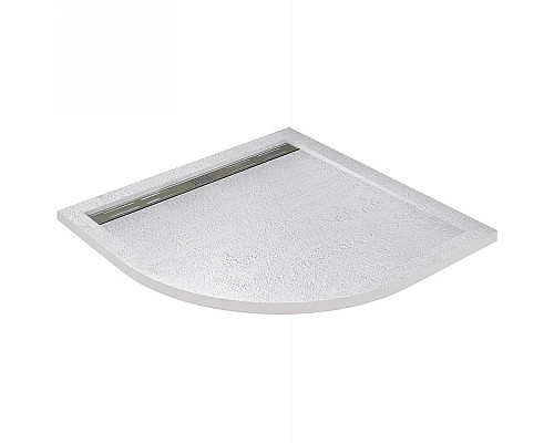Заказать Душевой поддон из искусственного камня Cezares Tray AS 80x80 TRAY-AS-R-80-30-W Белый в магазине сантехники Santeh-Crystal.ru