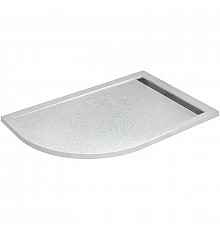 Душевой поддон из искусственного камня Cezares Tray AS 100x80 R TRAY-AS-RH-100/80-30-W-R Белый