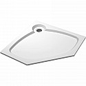 Душевой поддон из искусственного камня Cezares Tray S 100х100 TRAY-S-P-100-56-W Белый