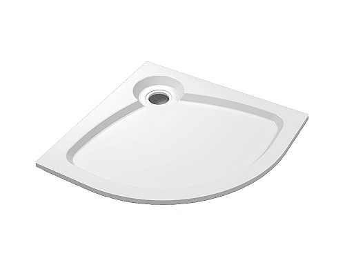 Душевой поддон из искусственного камня Cezares Tray S 90x90 TRAY-S-R-90-550-56-W Белый