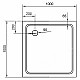 Купить Душевой поддон из стеклокомпозита Cezares Tray SMC 100x100 TRAY-M-A-100-35-W Белый в магазине сантехники Santeh-Crystal.ru