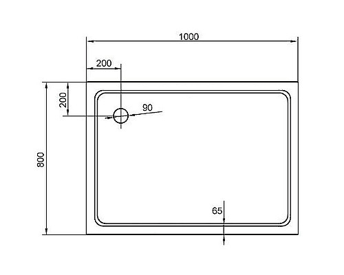 Santeh-Crystal.ru: Душевой поддон из стеклокомпозита Cezares Tray SMC 100x80 TRAY-M-AH-100/80-35-W Белый Приобрести Душевой поддон из стеклокомпозита Cezares Tray SMC 100x80 TRAY-M-AH-100/80-35-W Белый в магазине сантехники Santeh-Crystal.ru