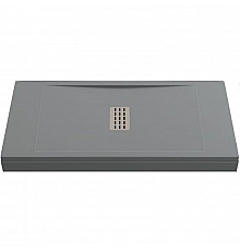 Душевой поддон из искусственного камня Creto Etna 120x90 2-0012 Серый