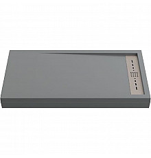 Душевой поддон из искусственного камня Creto Scala 100x80 3-0005 Серый