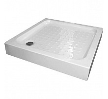 Акриловый поддон для душа Gemy 90х90х16 квадратный Белый