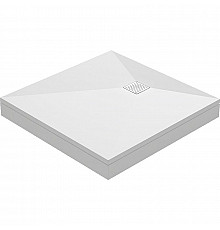 Душевой поддон из искусственного камня Good Door Essentia 100x100 ЛП00189 Белый