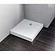 Приобрести Душевой поддон из искусственного камня Good Door Essentia 100x100 ЛП00189 Белый в магазине сантехники Santeh-Crystal.ru