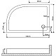 Заказать Акриловый поддон для душа Grossman 120х80 GR-119212020L Белый в магазине сантехники Santeh-Crystal.ru