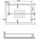 Заказать Акриловый поддон для душа Grossman 120х80 GR-31200920L Белый в магазине сантехники Santeh-Crystal.ru