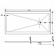 Заказать Душевой поддон из искусственного камня Grossman Strong 90x100 GR-S290100Q Графит в магазине сантехники Santeh-Crystal.ru